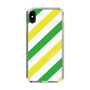 スリムプロテクションケース［ Big Stripe - Green × Yellow ］