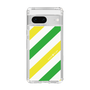 スリムプロテクションケース［ Big Stripe - Green × Yellow ］