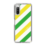 スリムプロテクションケース［ Big Stripe - Green × Yellow ］