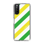 スリムプロテクションケース［ Big Stripe - Green × Yellow ］