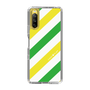 スリムプロテクションケース［ Big Stripe - Green × Yellow ］