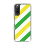 スリムプロテクションケース［ Big Stripe - Green × Yellow ］