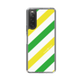 スリムプロテクションケース［ Big Stripe - Green × Yellow ］