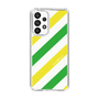 スリムプロテクションケース［ Big Stripe - Green × Yellow ］