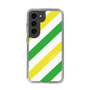 スリムプロテクションケース［ Big Stripe - Green × Yellow ］