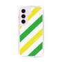 スリムプロテクションケース［ Big Stripe - Green × Yellow ］