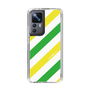 スリムプロテクションケース［ Big Stripe - Green × Yellow ］