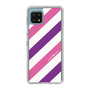 スリムプロテクションケース［ Big Stripe - Purple × Pink ］