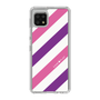 スリムプロテクションケース［ Big Stripe - Purple × Pink ］