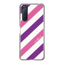 スリムプロテクションケース［ Big Stripe - Purple × Pink ］