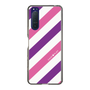 スリムプロテクションケース［ Big Stripe - Purple × Pink ］