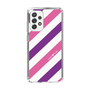 スリムプロテクションケース［ Big Stripe - Purple × Pink ］
