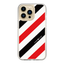 スリムプロテクションケース［ Big Stripe - Red × Black ］