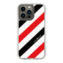 スリムプロテクションケース［ Big Stripe - Red × Black ］