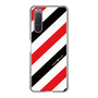 スリムプロテクションケース［ Big Stripe - Red × Black ］