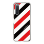 スリムプロテクションケース［ Big Stripe - Red × Black ］