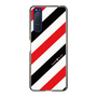スリムプロテクションケース［ Big Stripe - Red × Black ］
