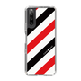 スリムプロテクションケース［ Big Stripe - Red × Black ］