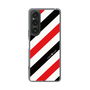 スリムプロテクションケース［ Big Stripe - Red × Black ］