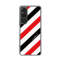 スリムプロテクションケース［ Big Stripe - Red × Black ］