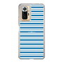 スリムプロテクションケース［ Small Border - Blue ］