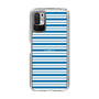 スリムプロテクションケース［ Small Border - Blue ］