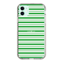 スリムプロテクションケース［ Small Border - Green ］