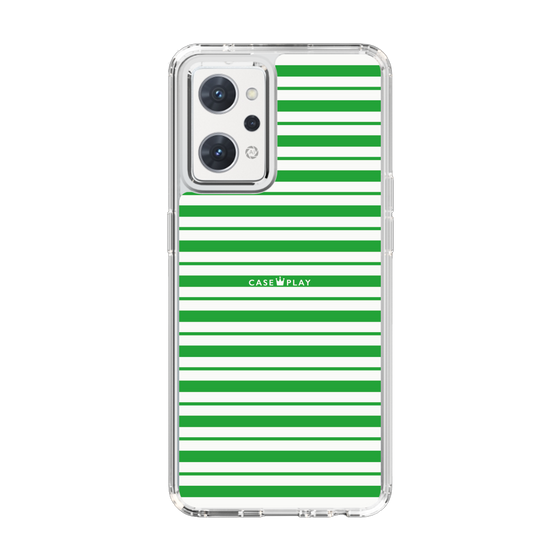 スリムプロテクションケース［ Small Border - Green ］
