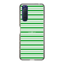 スリムプロテクションケース［ Small Border - Green ］