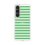 スリムプロテクションケース［ Small Border - Green ］