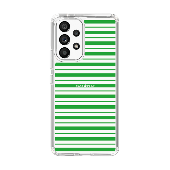 スリムプロテクションケース［ Small Border - Green ］