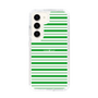 スリムプロテクションケース［ Small Border - Green ］