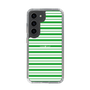 スリムプロテクションケース［ Small Border - Green ］