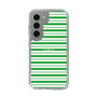 スリムプロテクションケース［ Small Border - Green ］