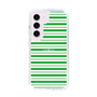 スリムプロテクションケース［ Small Border - Green ］