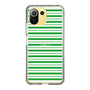 スリムプロテクションケース［ Small Border - Green ］
