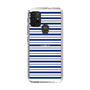 スリムプロテクションケース［ Small Border - Navy ］