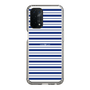 スリムプロテクションケース［ Small Border - Navy ］