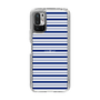 スリムプロテクションケース［ Small Border - Navy ］
