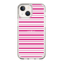 スリムプロテクションケース［ Small Border - Pink ］