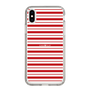 スリムプロテクションケース［ Small Border - Red ］