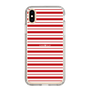 スリムプロテクションケース［ Small Border - Red ］