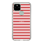 スリムプロテクションケース［ Small Border - Red ］