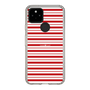 スリムプロテクションケース［ Small Border - Red ］