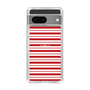 スリムプロテクションケース［ Small Border - Red ］