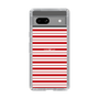 スリムプロテクションケース［ Small Border - Red ］