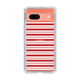 スリムプロテクションケース［ Small Border - Red ］