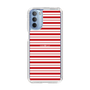 スリムプロテクションケース［ Small Border - Red ］