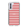 スリムプロテクションケース［ Small Border - Red ］