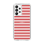 スリムプロテクションケース［ Small Border - Red ］